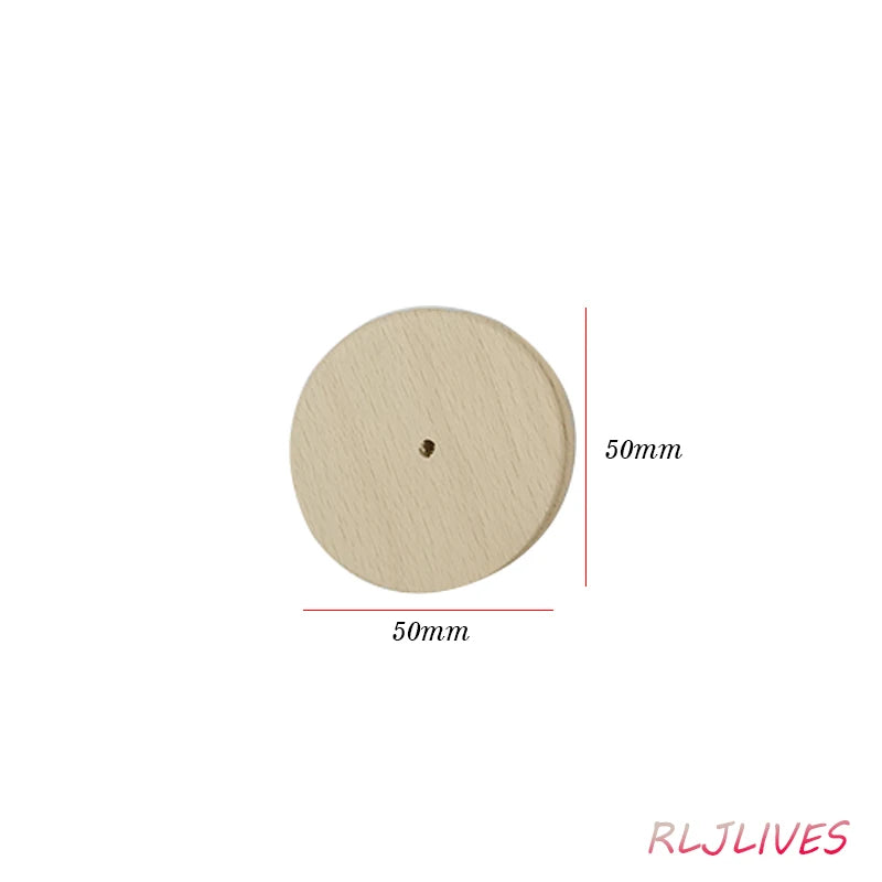 Wood Leather Edge Burnishing Rod & Slicker Polishing Tool