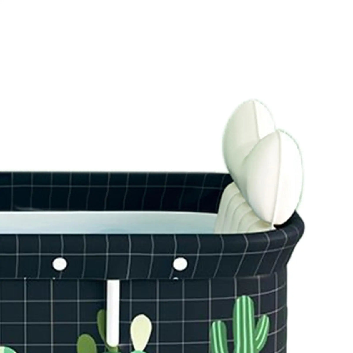 Kesoto Portable Collapsible Bathtub – 47" Soaking Tub for Adults