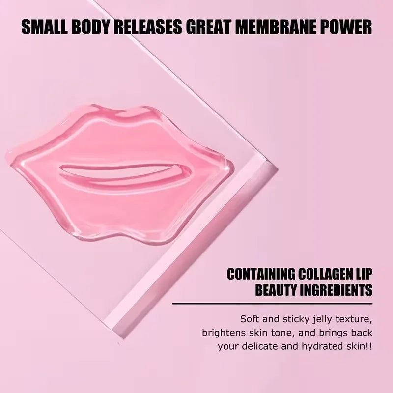 Bosnow Collagen Crystal Lip Mask 20 Pack – Deep Hydration