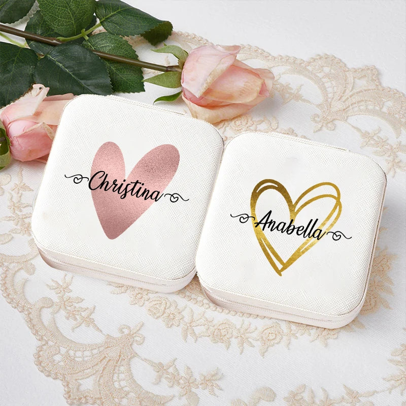 Personalised Hijabi Girl Jewellery Box | Custom Name Gift