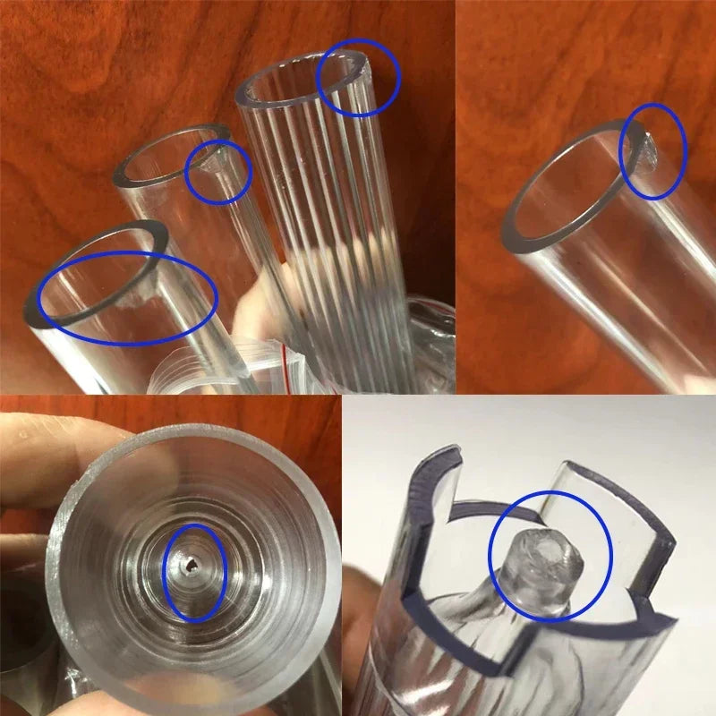 Vertical Stripe Pillar Candle Mould – DIY Plastic Mold Kit