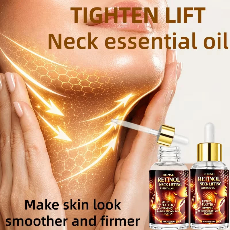 ROZINO Retinol Neck Smoothing Essence Oil | 30ml Serum