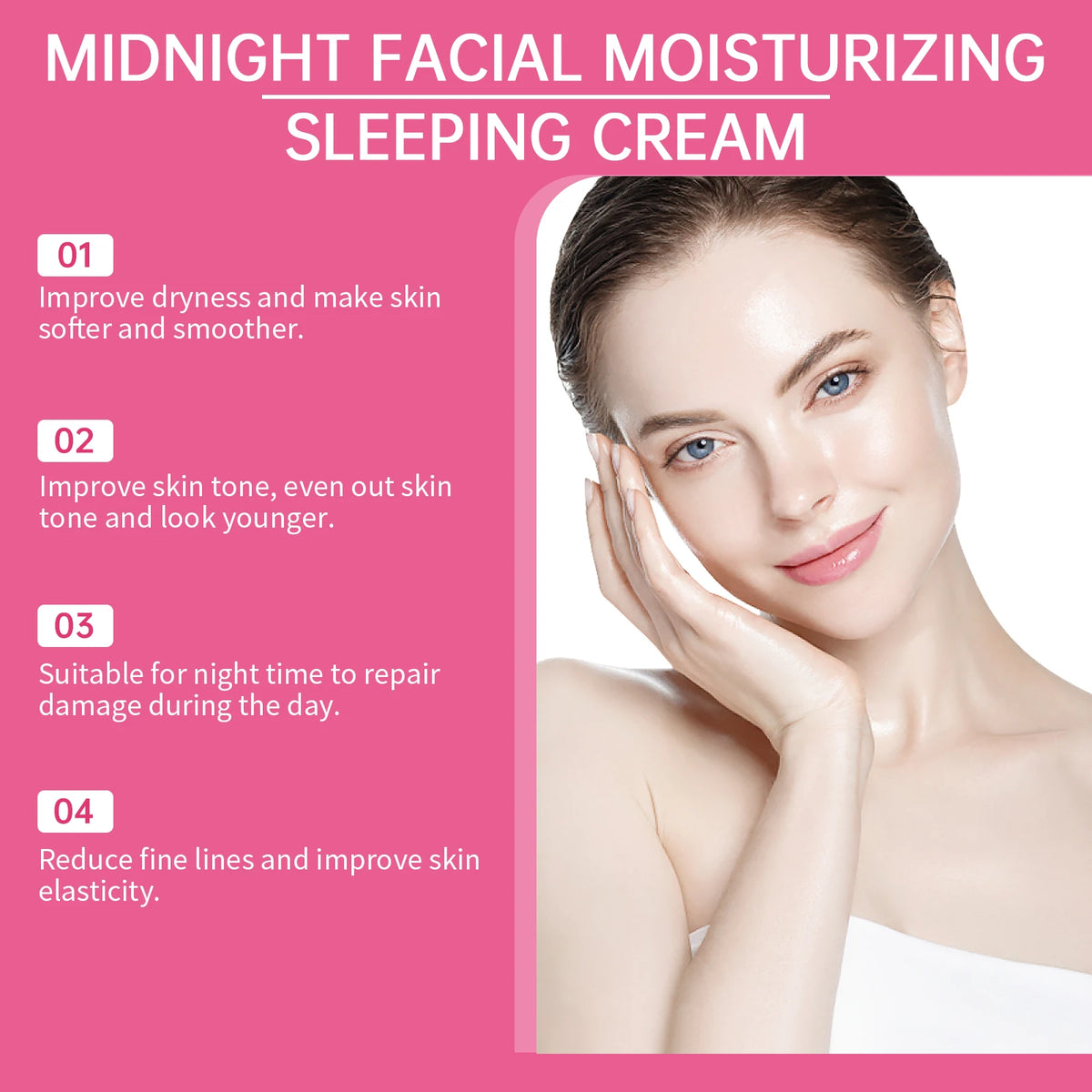 Hoygi Night Face Cream – Firming, Brightening & Nourishing
