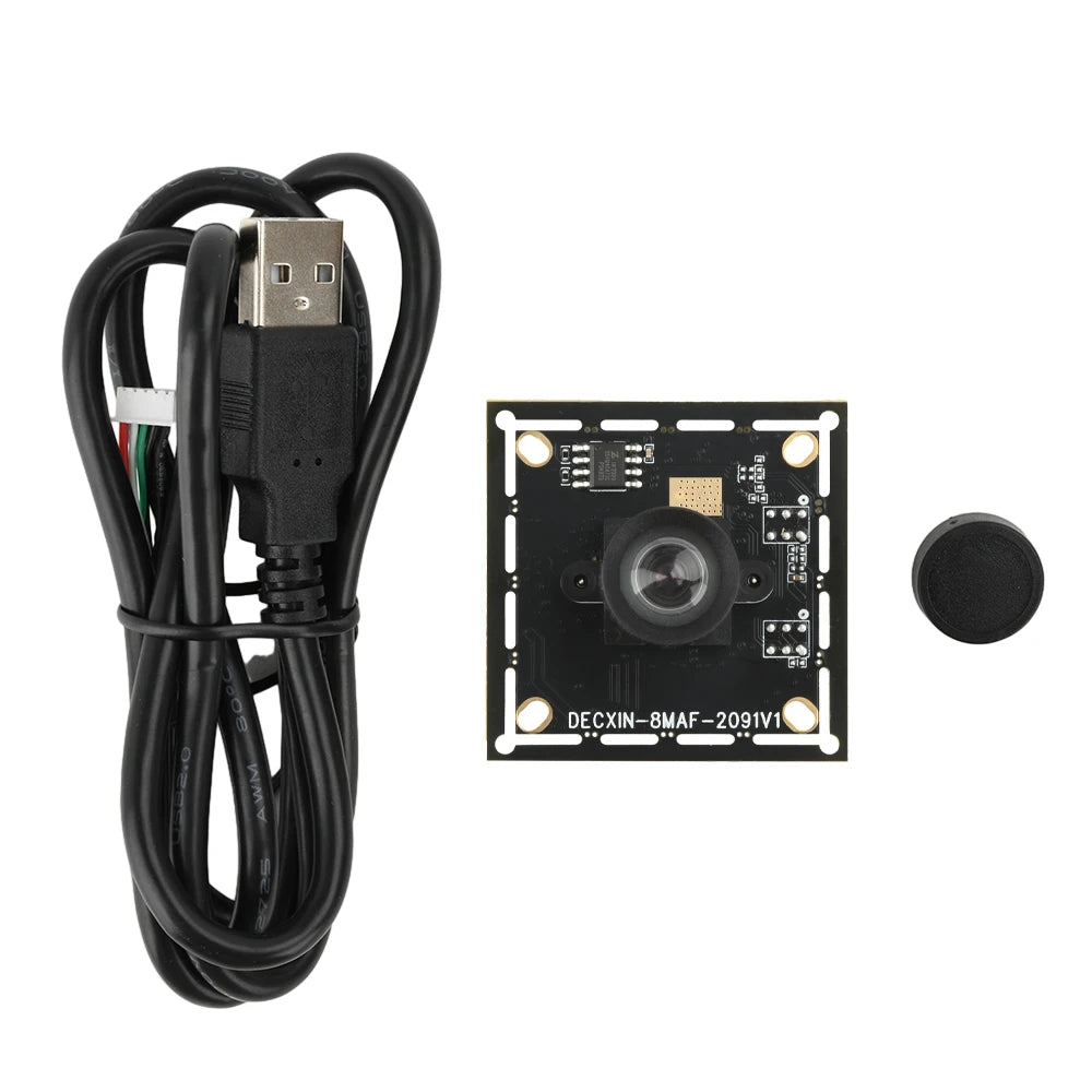 Gaqqee IMX179 8MP Fixed-Focus Driver-Free USB Camera Module