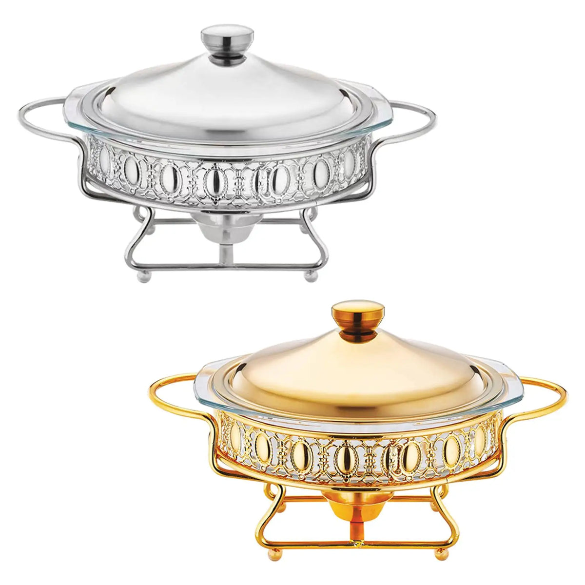 Kesoto 2L Chafing Dish Buffet Food Warmer Set | Stainless Steel