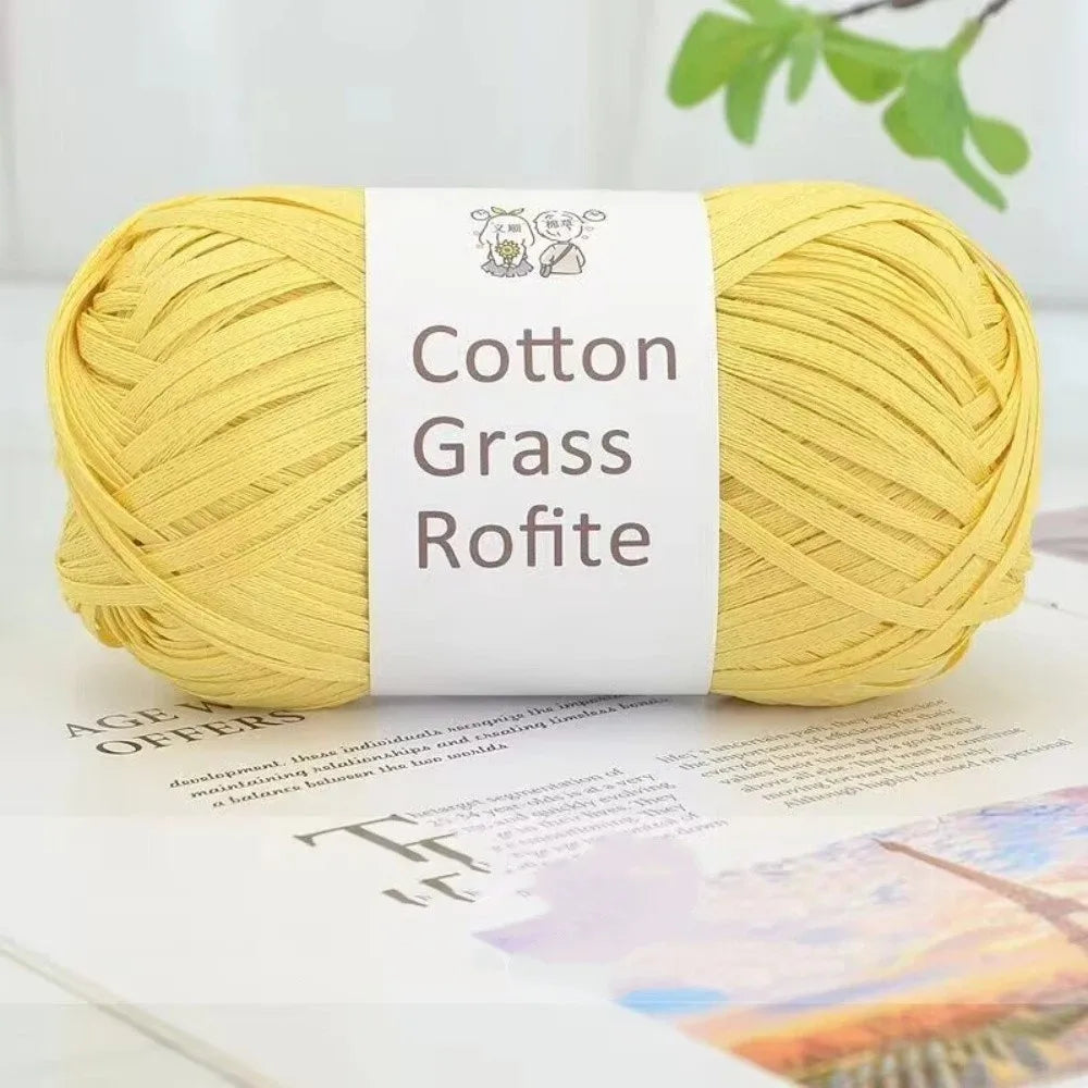 Multicolour Raffia Yarn – DIY Crochet, Knitting & Gift Wrap