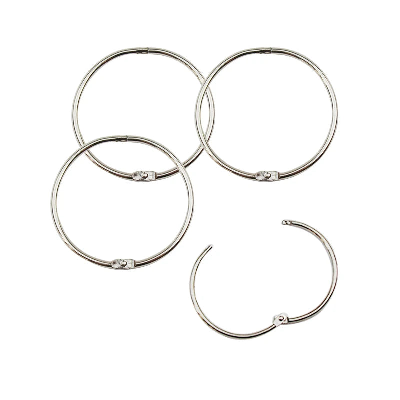 Metal Embroidery Thread Winder Rings – Bobbin Organizer Set