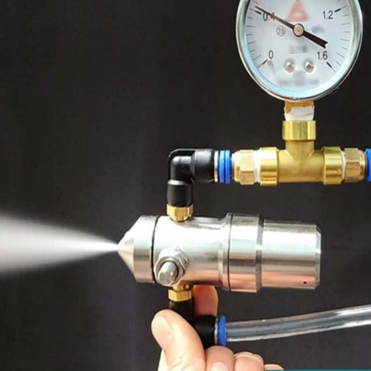 Industrial Side Inlet Misting Nozzle – Factory Humidifier