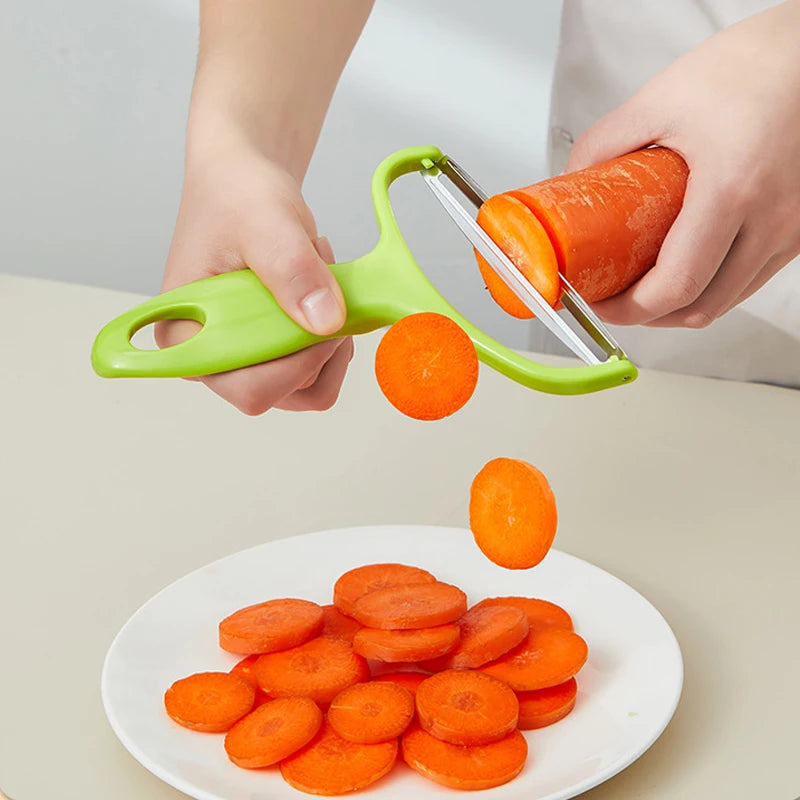 2-Pack Stainless Steel Swivel Blade Vegetable Peeler – Dishwasher Safe