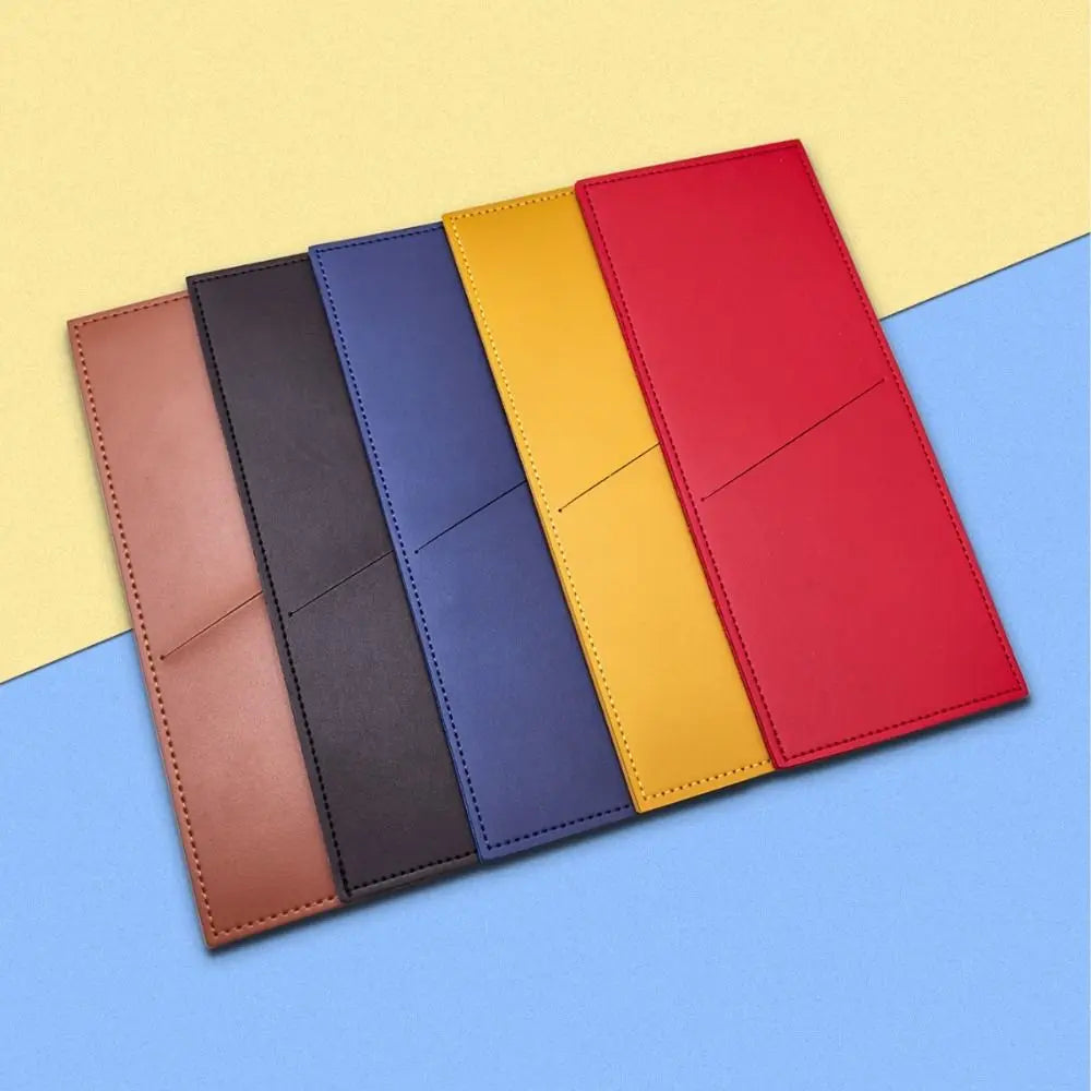 PU Leather Cutlery Pouch | Reusable Flatware Sleeve Holder