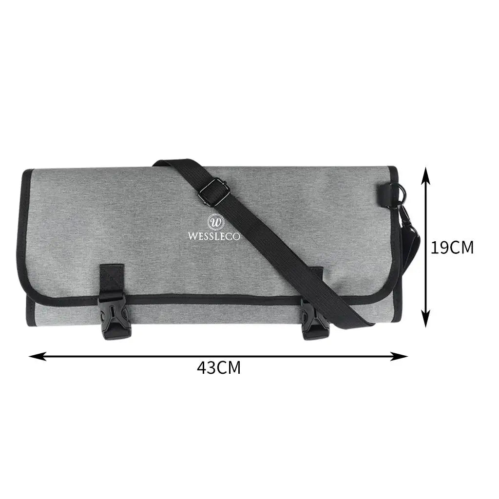 Kesoto Chef Knife Roll Bag – 14-Slot Kitchen Tool Organizer
