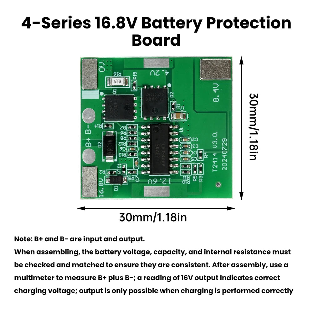 PD 100W Power Bank DIY Module – 4S BMS TFT Colour Display