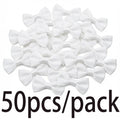 50-Piece Mini Satin Bow Ties – Hair, Gift & Craft Décor