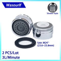 2-Pack M24 Water Saving Faucet Aerator 3L/Min – Male Thread