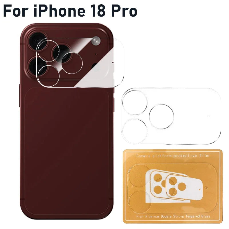 iPhone 18 Pro Max Camera Lens Protector – 9H Tempered Glass