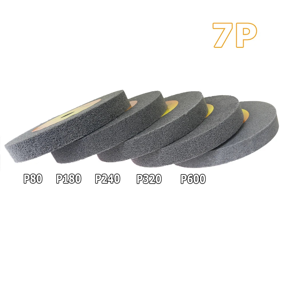 Nylon Fiber Non-Woven Unitized Polishing Wheel 6"–12" | RAMS BRALIN