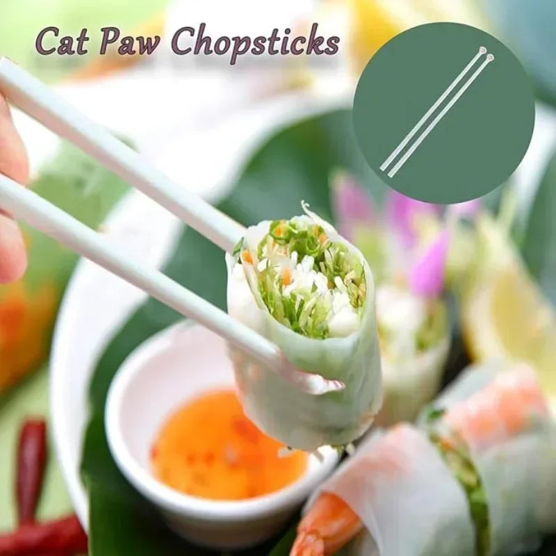 Cat Paw Training Chopsticks for Kids & Beginners