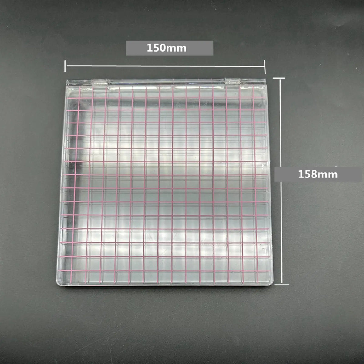 Acrylic Stamp Block Positioner | Transparent Grid Stamping Tool
