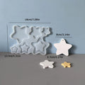 Hollow Pentagram Silicone Mold – DIY Resin Ornament & Pendant