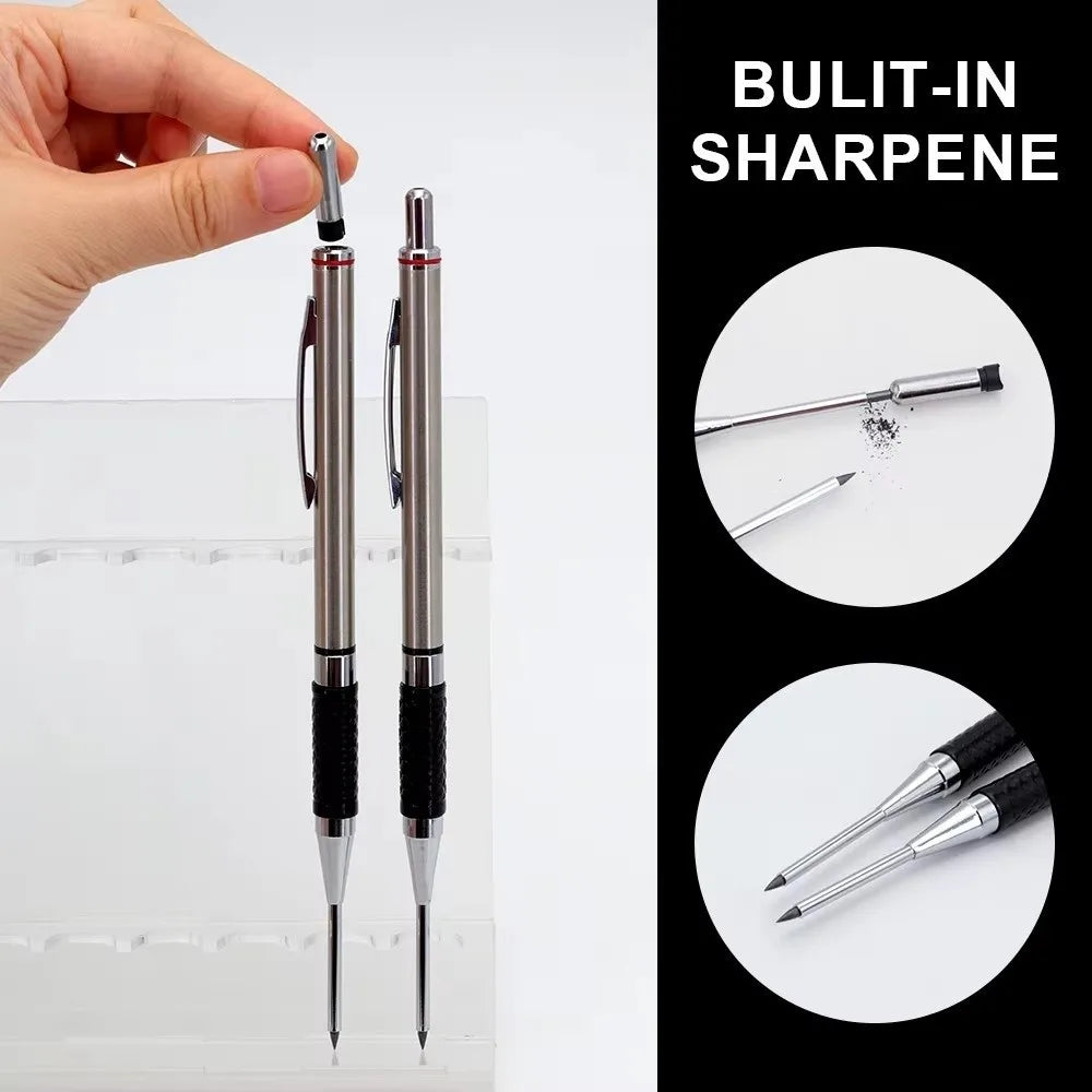 Metal 2.0mm Deep Hole Mechanical Pencil – Woodworking Scribe