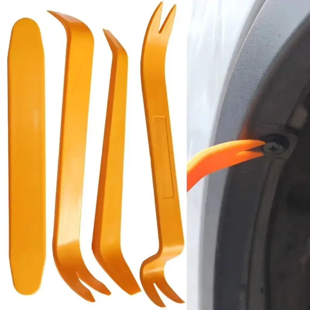 4-Piece Car Trim Panel Removal Tool Set | Interior Pry Kit