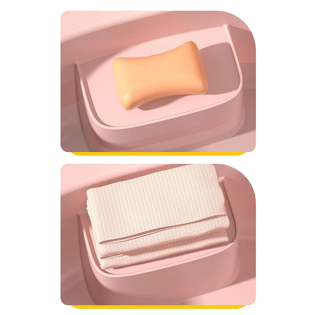 Portable Hair Washing Basin with EVA Cushion | Bedside Shampoo Bowl