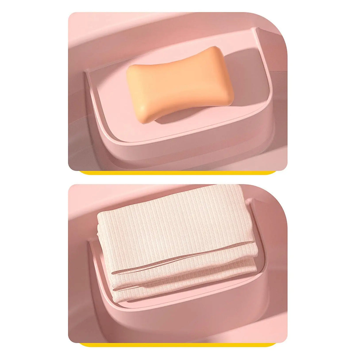 Portable Hair Washing Basin with EVA Cushion | Bedside Shampoo Bowl