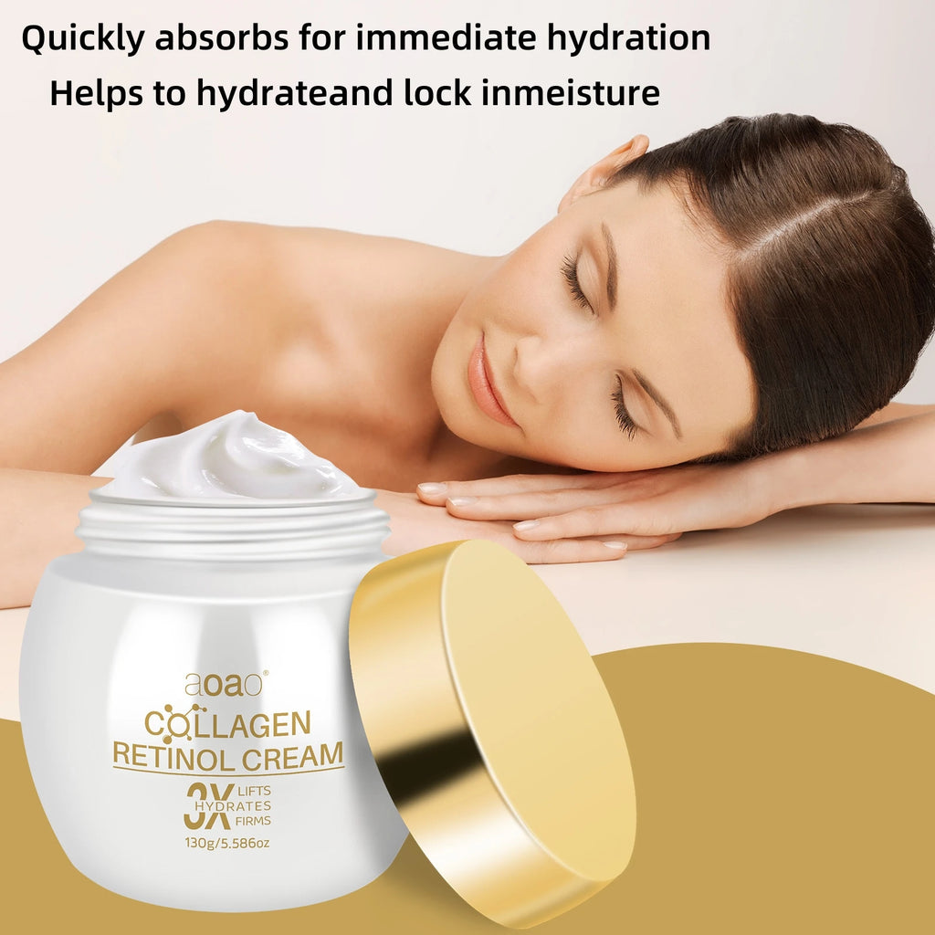 Collagen Retinol Day & Night Face Cream – Deep Moisturiser