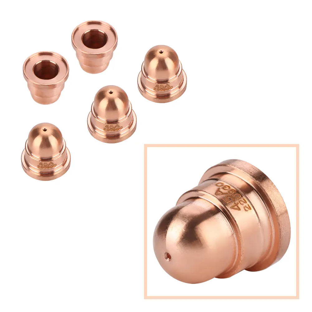 220930 Plasma Cutter Nozzles 5-Pack – MAX65 Torch Tips