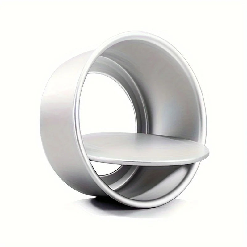 Round Cake Pan Set 4/6/8/10 Inch Hard Anodized Nonstick