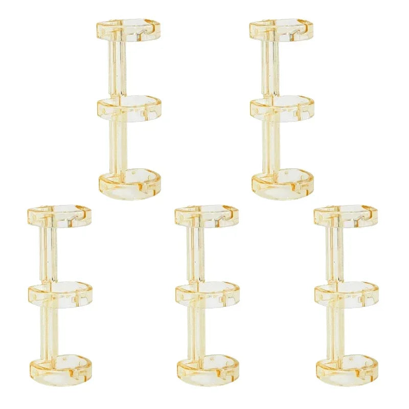 Removable Loose-Leaf Binder Rings – 3-Hole Spring Clip Rings