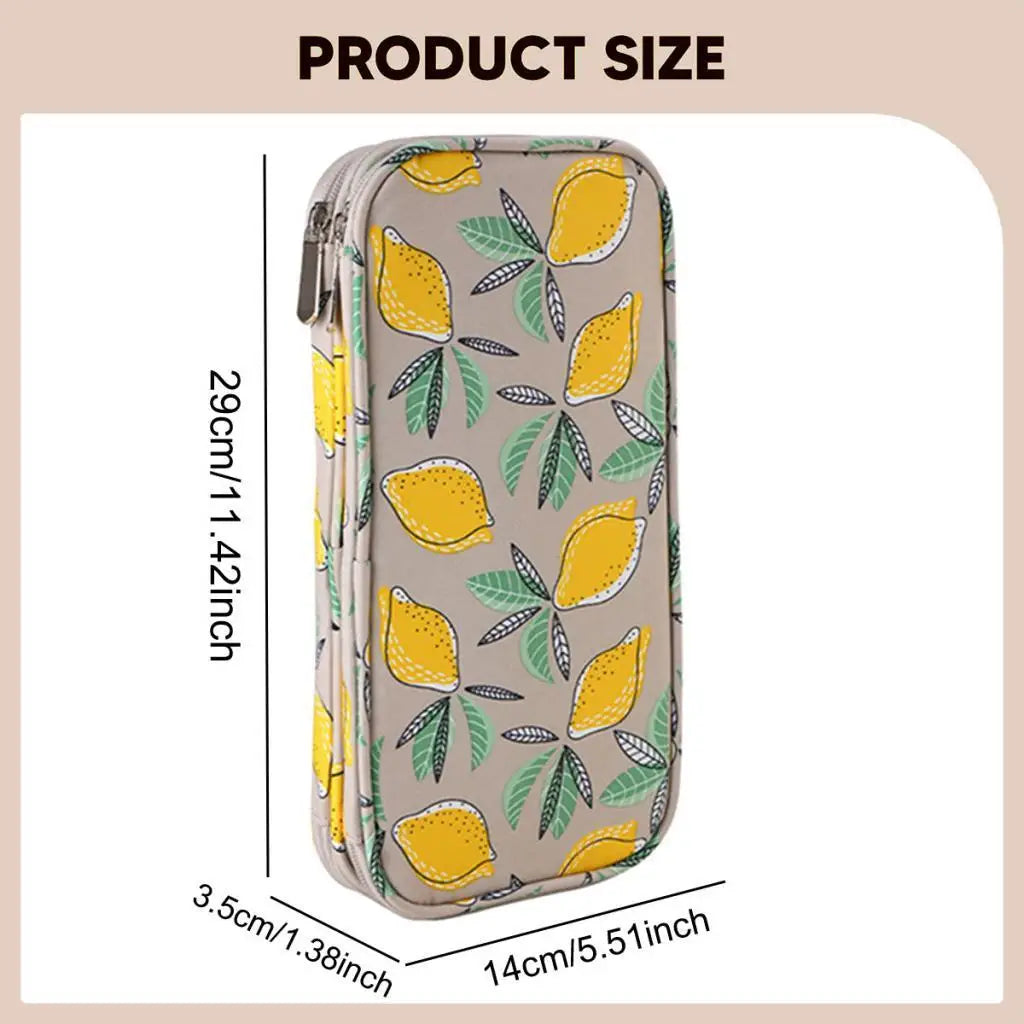 Waterproof Crochet Hook & Knitting Needle Organizer Bag | 600D Oxford