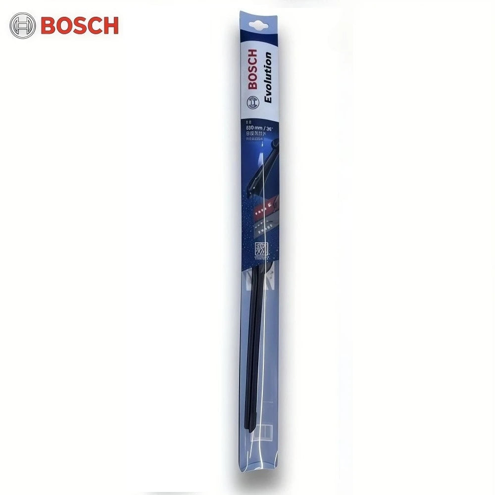 Bosch Evolution Wiper Blades 14–26 Inch | Streak-Free & Quiet
