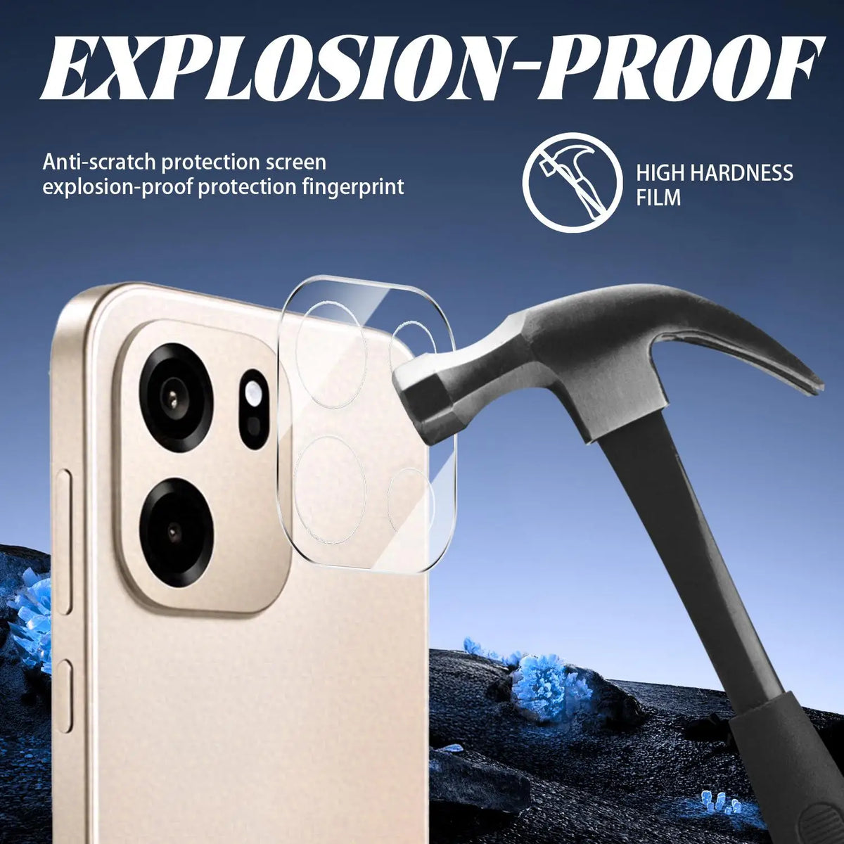 OnePlus Nord CE6 5G Camera Lens Tempered Glass Protector
