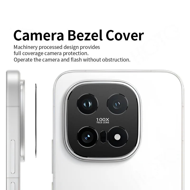 Vivo iQOO 15 Camera Bezel Matte Metal Lens Protector Cover