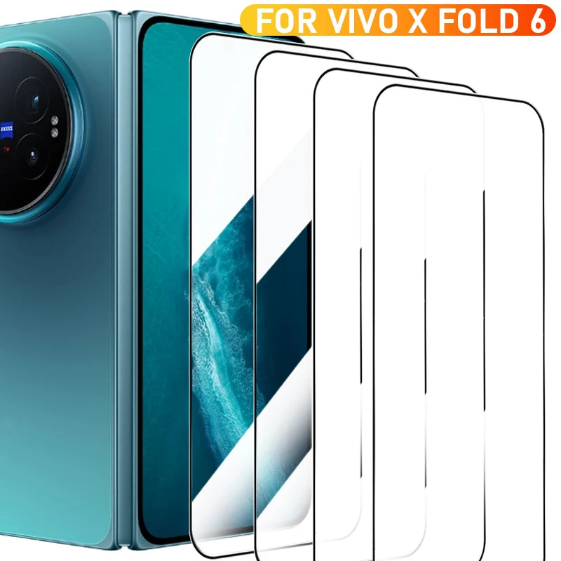 9H Tempered Glass Screen Protector for Vivo X Fold 6 5G