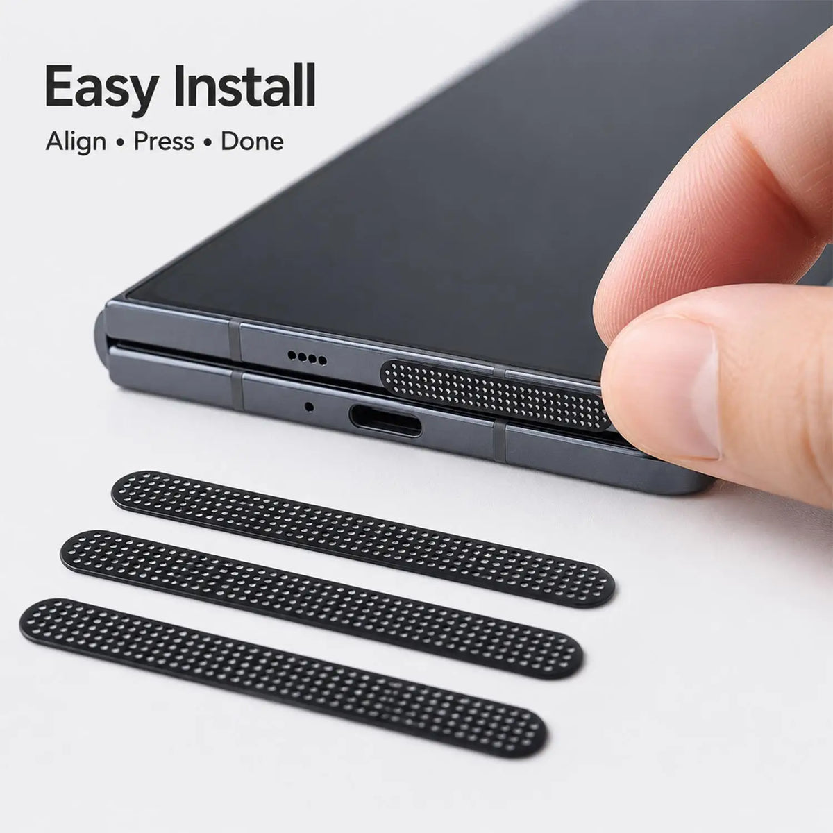 Samsung Galaxy Z Fold 8 / Fold 8 Ultra Metal Dustproof Mesh