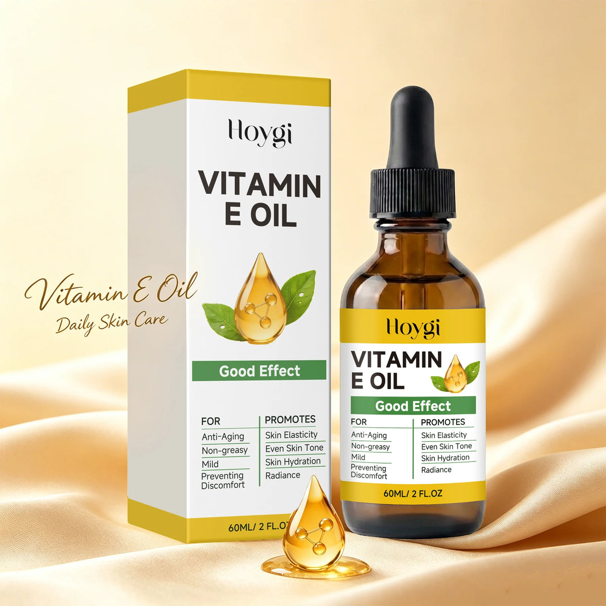 Hoygi Vitamin E Face Oil – Firming, Hydrating & Brightening