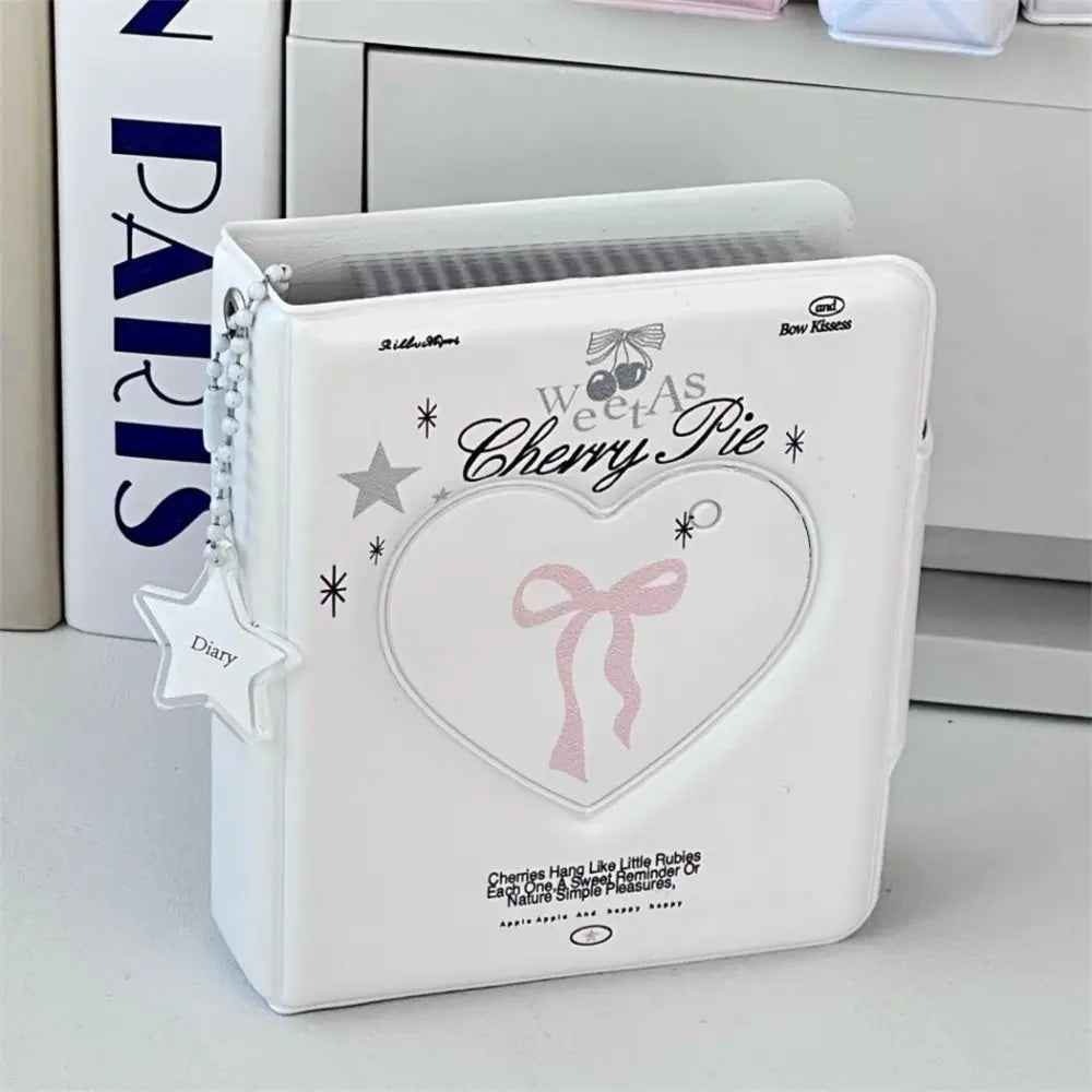 Pudding Puppy PVC Photocard Binder – 3 Inch Mini Album 16 Pages
