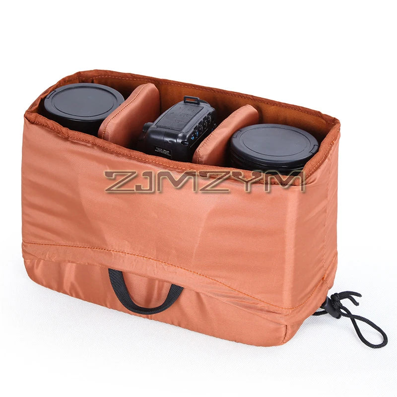 Velvet Camera Bag – Waterproof DSLR Photography Liner Insert