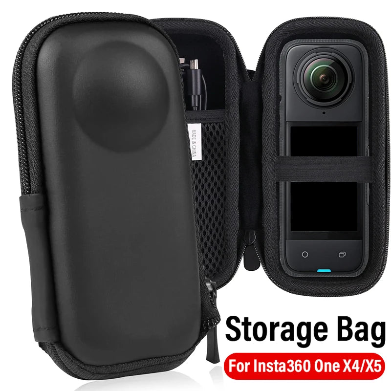 Insta360 X4 X5 Shockproof Carrying Case – EVA Travel Bag