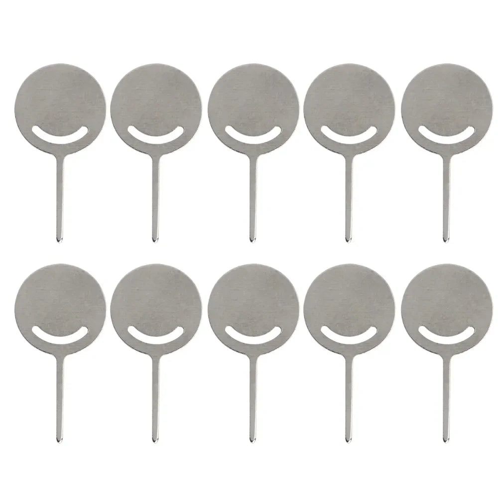 10-Pack SIM Card Ejector Pins – Universal Smartphone Tray Tool