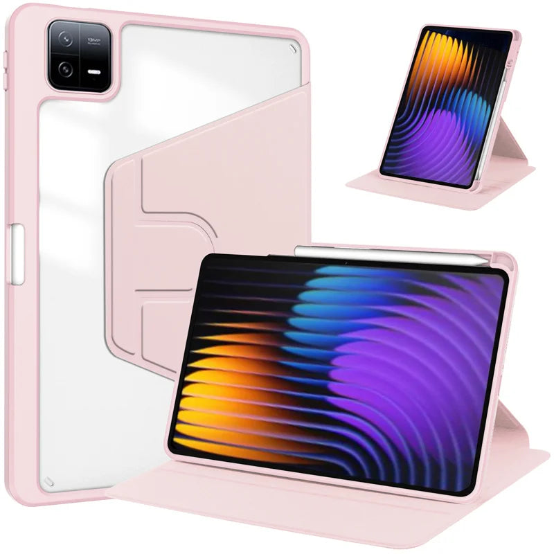 Xiaomi Pad 8 Pro / Poco Pad X1 Case – 360° Stand & Pencil Holder