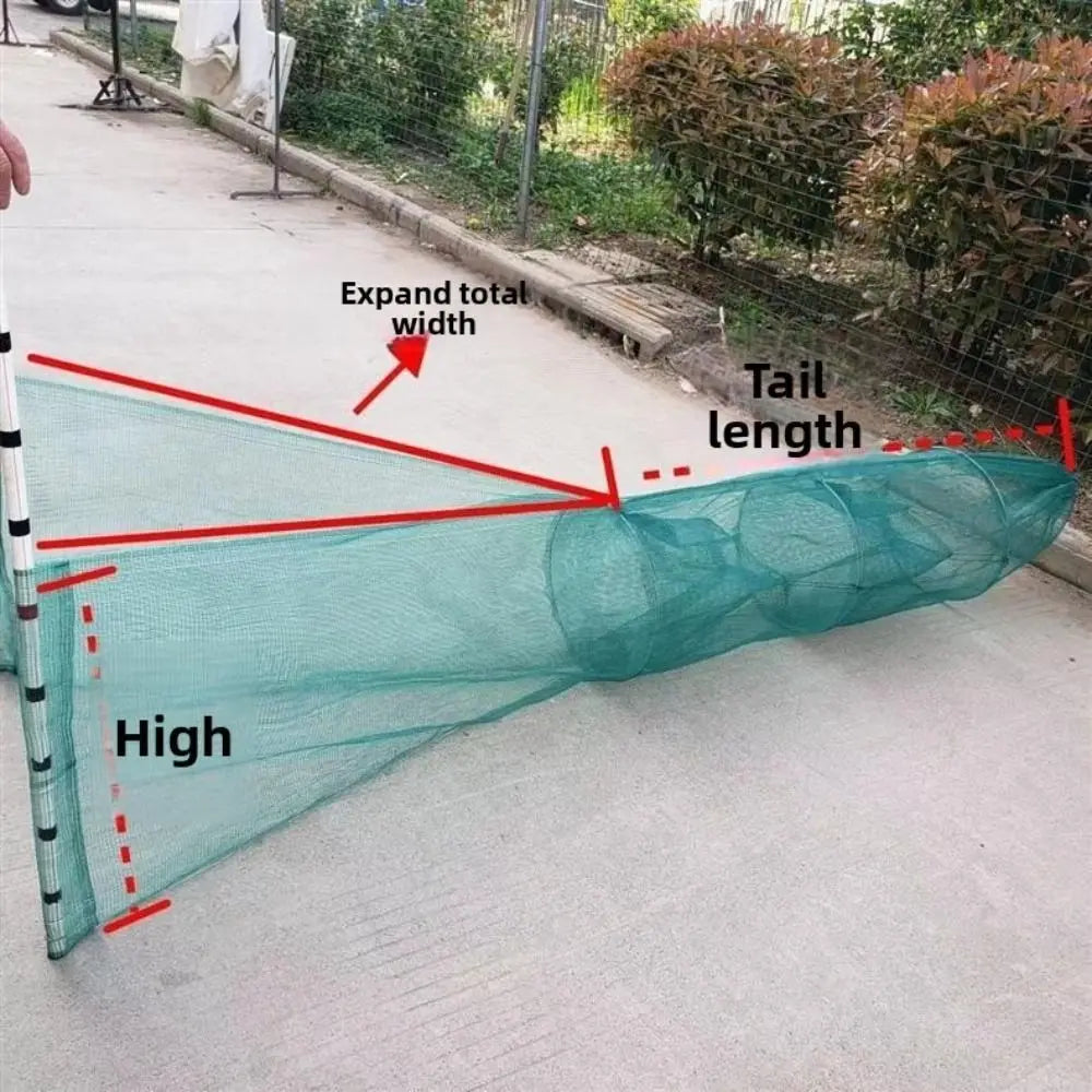 Foldable Fishing Trap Net Cage – 4 Sizes | Minnow & Shrimp