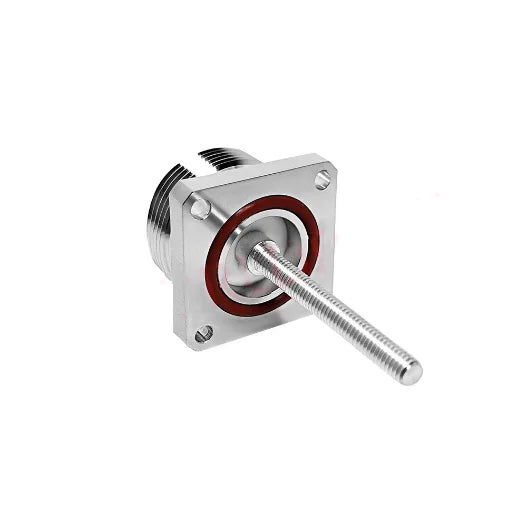 7/16 DIN Female 4-Hole Flange RF Connector M5 L29 38mm