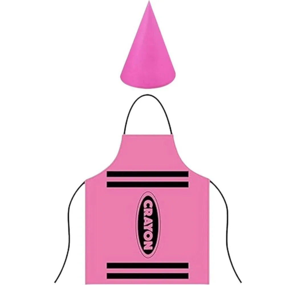 Crayon Costume Apron & Hat Set – Halloween & Book Day