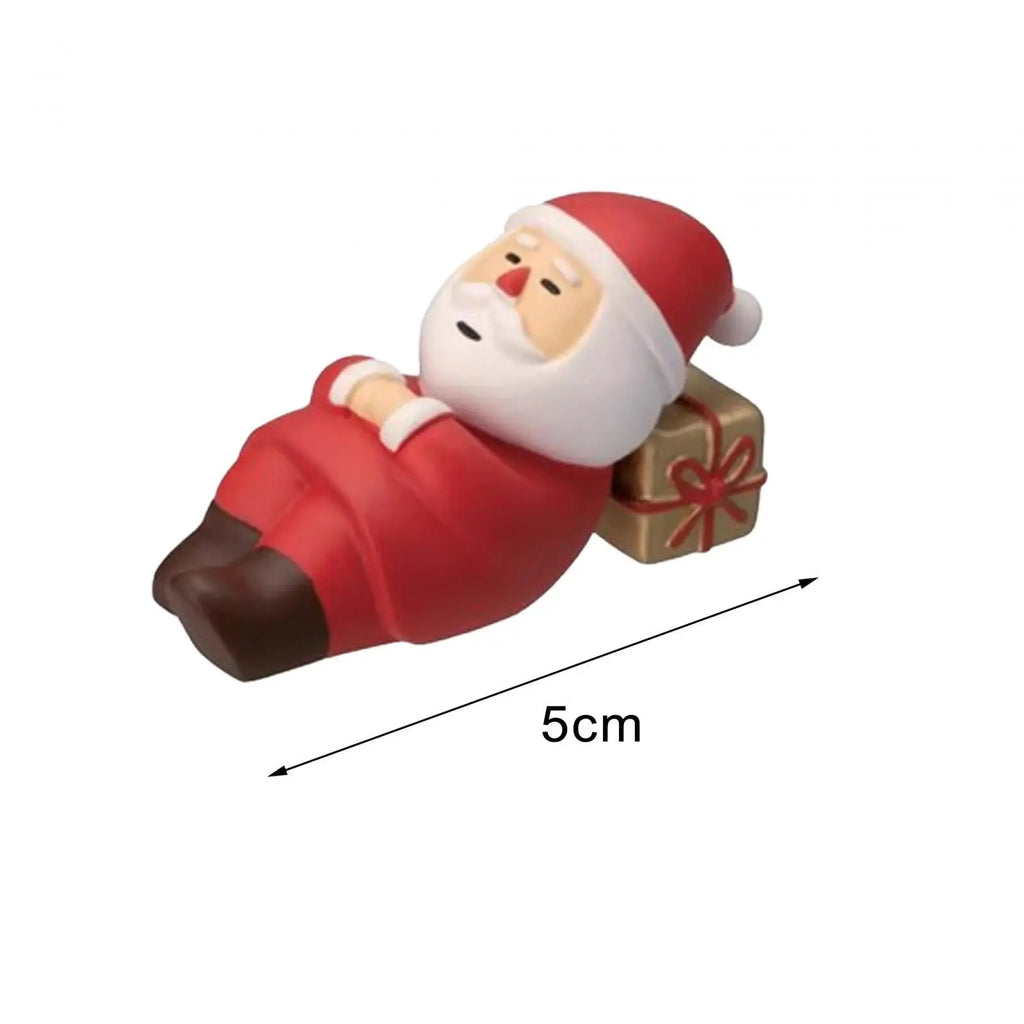 Mini Santa Claus Resin Figurine 2025 – Christmas Ornament Decor