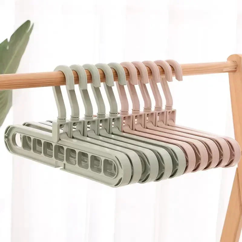 Non-Slip Space-Saving Clothes Hanger Rack | Closet Organizer