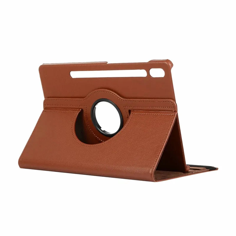 Samsung Galaxy Tab S10 FE Case 360° Rotating PU Leather Stand
