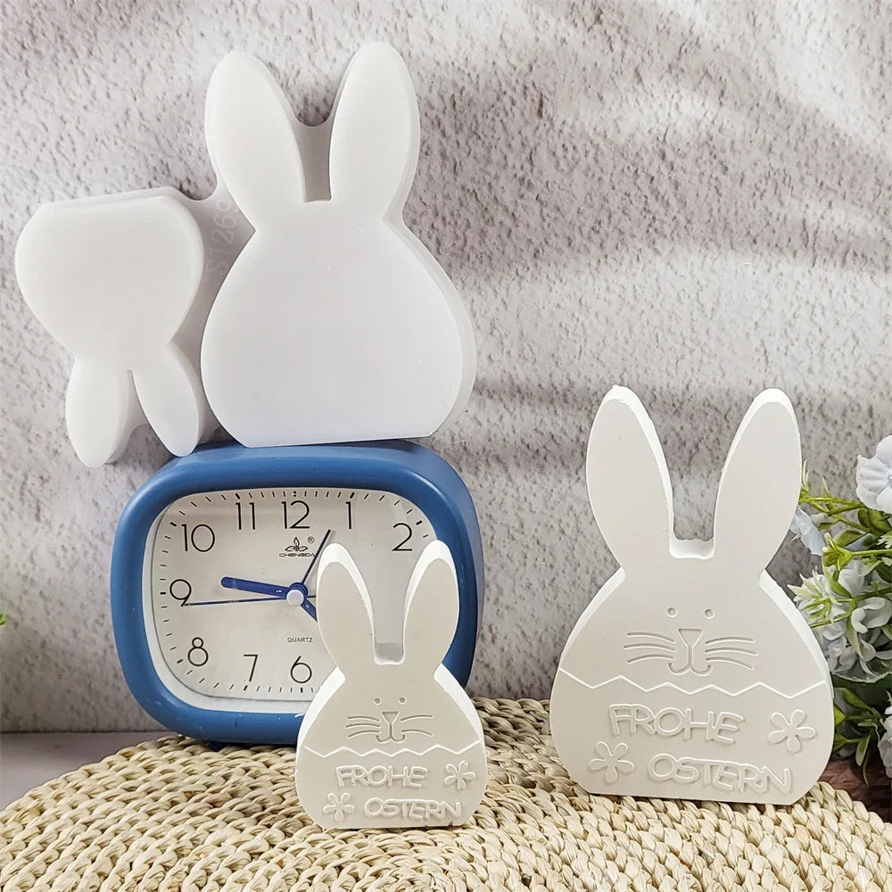 Easter Bunny Eggshell Silicone Mold – Candle, Soap & Resin DIY